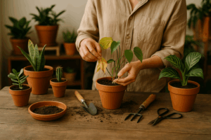 Atelier sos plantes vertes