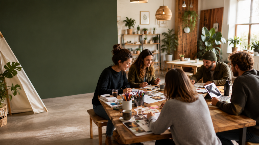 À la découverte des ateliers créatifs